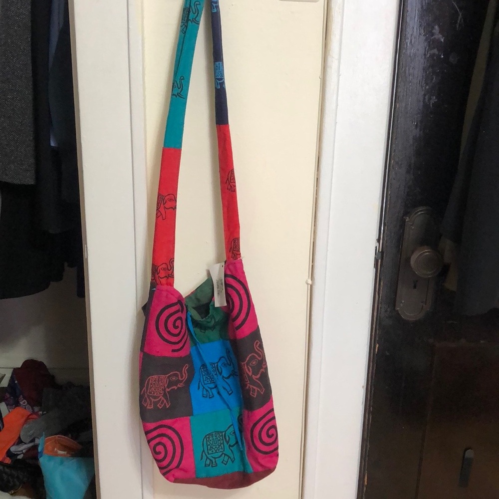 Elephant cross body bag